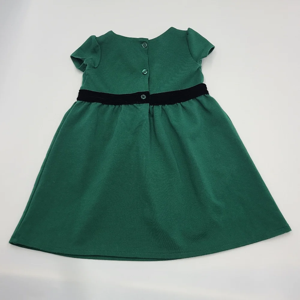 Gymboree holiday green dress size 3T